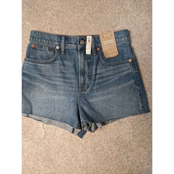 Madewell Pants - NWT Madewell The Perfect Jean Short Size 27
